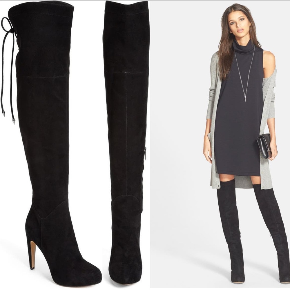 Sam Edelman Kayla over the knee boots, sz 9